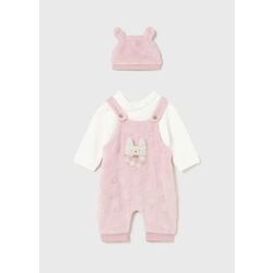 2606 PELELE PETO CON GORRO MAYORAL. ROPA PARA BEBES ,PREMAMA Y COLEGIAL - DE 0 5 AÑOS INVIERNO Peleles . TALLAS 0 1 MES. 