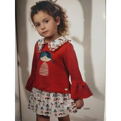 24591 Vestido Romeo y Julieta Basmarti. ROPA PARA BEBES ,PREMAMA Y COLEGIAL - DE 0 5 AÑOS INVIERNO NIÑA Vestidos . TALLAS 3