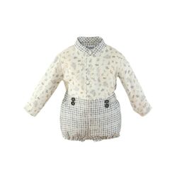 36003223 CONJUNTO BEBE NIÑO MIRANDA. ROPA PARA BEBES ,PREMAMA Y COLEGIAL - DE 0 5 AÑOS INVIERNO NIÑO Conjuntos . TALLAS 6 meses.