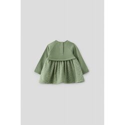 343000 Vestido bebé niña verde Street Monkey. ROPA PARA BEBES ,PREMAMA Y COLEGIAL - DE 0 5 AÑOS INVIERNO NIÑA Vestidos . TALLAS