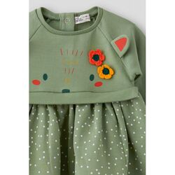 343000 Vestido bebé niña verde Street Monkey. ROPA PARA BEBES ,PREMAMA Y COLEGIAL - DE 0 5 AÑOS INVIERNO NIÑA Vestidos . TALLAS