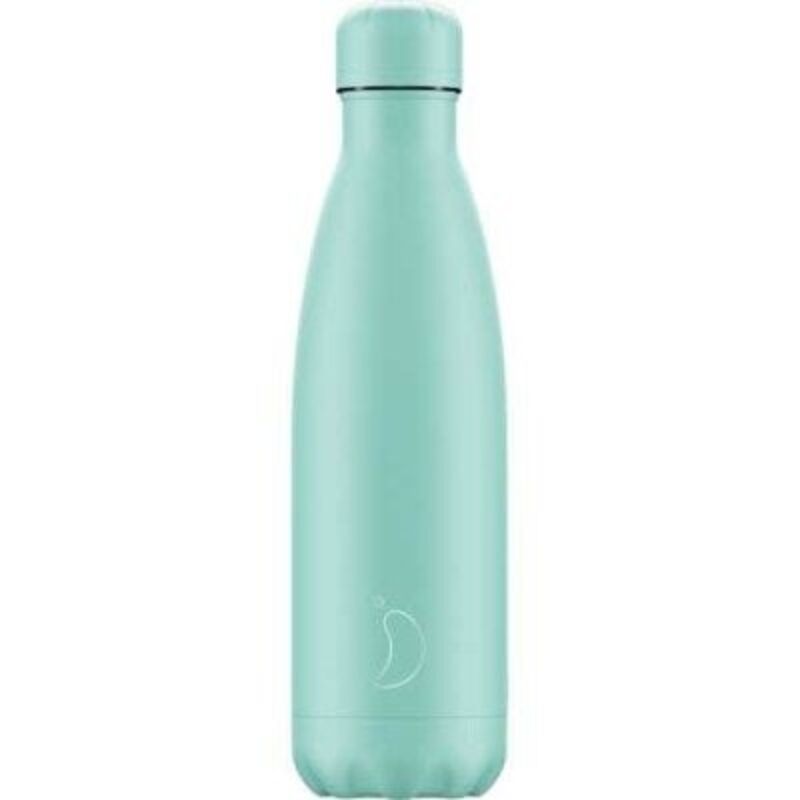 BOTELLA CHILLYS PASTEL MENTA TOTAL 500 ml B500PAAGR Btbox. PUERICULTURA Y COMPLEMENTOS PARA BEBES - COMIDA TERMOS RECIPIENTES .