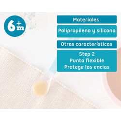 1689 D/BL. CUCHARA SILICONA AZUL KIOKIDS. PUERICULTURA Y COMPLEMENTOS PARA BEBES - COMIDA VAJILLAS CUBIERTOS . Color Azul. 