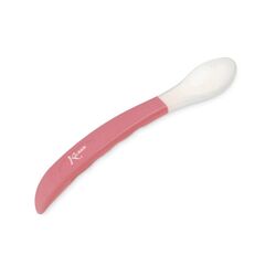 1690 D/BL. CUCHARA SILICONA ROSA KIOKIDS. PUERICULTURA Y COMPLEMENTOS PARA BEBES - COMIDA VAJILLAS CUBIERTOS . Color Rosa. 