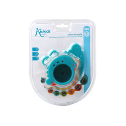 2716 D/BL. SET BAÑO 18X13 CM KIOKIDS. PUERICULTURA Y COMPLEMENTOS PARA BEBES - BAÑO JUGUETES DE . Color 0. 