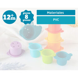 2716 D/BL. SET BAÑO 18X13 CM KIOKIDS. PUERICULTURA Y COMPLEMENTOS PARA BEBES - BAÑO JUGUETES DE . Color 0. 