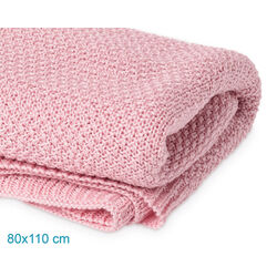 3144 C/V MANTITA 80X110CMS BAMBÚ ROSA KIOKIDS. COCHECITOS-CARRICOCHES PARA BEBE SACOS Y TEXTILES CHALES MANTAS . Color Rosa. 