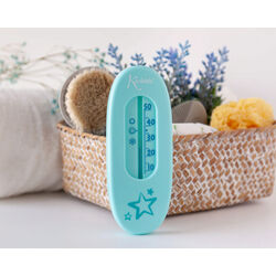 3439 D/BL. TERMÓMETRO 15X6CM AZUL KIOKIDS. PUERICULTURA Y COMPLEMENTOS PARA BEBES - BAÑO TERMOMETROS ACCESORIOS DE . Color Azul.