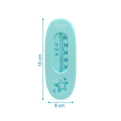 3439 D/BL. TERMÓMETRO 15X6CM AZUL KIOKIDS. PUERICULTURA Y COMPLEMENTOS PARA BEBES - BAÑO TERMOMETROS ACCESORIOS DE . Color Azul.