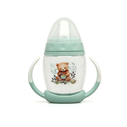 3781 TAZA APRENDIZAJE 270ML STEP 1 SALVIA KIOKIDS. PUERICULTURA Y COMPLEMENTOS PARA BEBES - COMIDA VASOS TAZAS . Color SALVIA. 