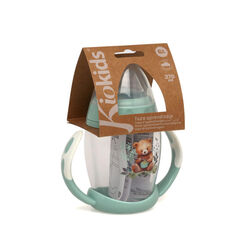3781 TAZA APRENDIZAJE 270ML STEP 1 SALVIA KIOKIDS. PUERICULTURA Y COMPLEMENTOS PARA BEBES - COMIDA VASOS TAZAS . Color SALVIA. 