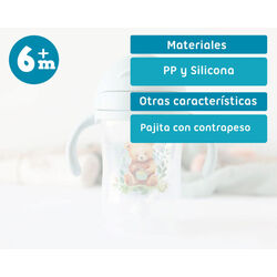 3799 TAZA APRENDIZAJE 300ML PP SALVIA KIOKIDS. PUERICULTURA Y COMPLEMENTOS PARA BEBES - COMIDA VASOS TAZAS ACCESORIOS DE COCINA
