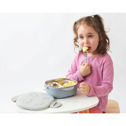 3894 CAJA ALMUERZO 450ML ACERO INOXIDABLE KIOKIDS. PUERICULTURA Y COMPLEMENTOS PARA BEBES - COMIDA VAJILLAS CUBIERTOS ACCESORIOS