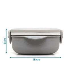 3894 CAJA ALMUERZO 450ML ACERO INOXIDABLE KIOKIDS. PUERICULTURA Y COMPLEMENTOS PARA BEBES - COMIDA VAJILLAS CUBIERTOS ACCESORIOS