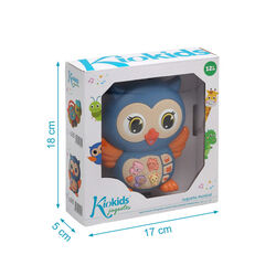 3948  BUHO 18X16 CM MUSICAL KIOKIDS. JUGUETES PARA BEBE - PELUCHES Y MUÑECOS PRIMEROS ACCESORIOS DE . Color 0. 