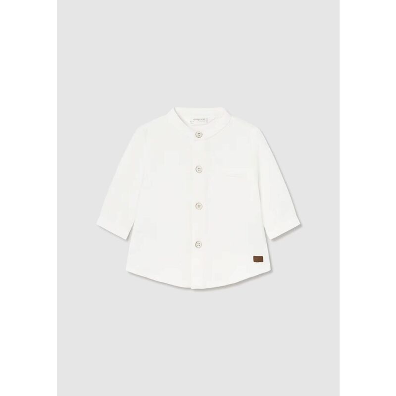2181 Camisa cuello mao recién nacido MAYORAL. ROPA PARA BEBES ,PREMAMA Y COLEGIAL - DE 0 5 AÑOS INVIERNO NIÑO Camisas Polos