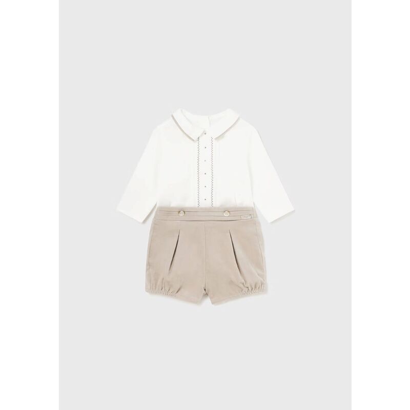 2247 CONJUNTO PANTALÓN CORTO MAYORAL. ROPA PARA BEBES ,PREMAMA Y COLEGIAL - DE 0 5 AÑOS INVIERNO Conjuntos Ranita RECIEN NACIDO