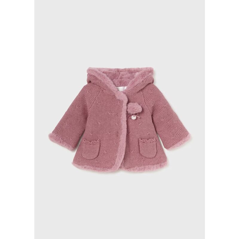 2304 REBECÓN CON POMPON MAYORAL. ROPA PARA BEBES ,PREMAMA Y COLEGIAL - DE 0 5 AÑOS INVIERNO Chaquetas Abrigo RECIEN NACIDO 0-1M