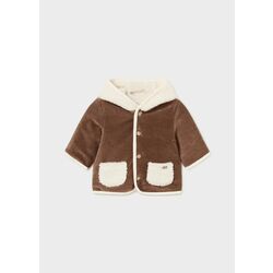 2448 ABRIGO REVERSIBLE BORREGUILLO MAYORAL. ROPA PARA BEBES ,PREMAMA Y COLEGIAL - DE 0 5 AÑOS INVIERNO Abrigo RECIEN NACIDO 0-1M