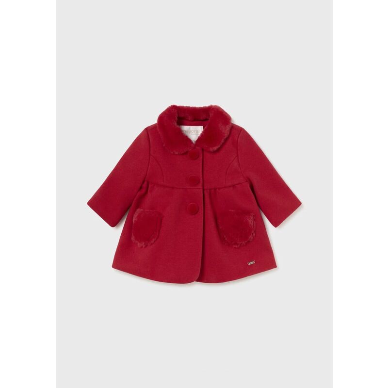 2453 ABRIGO DE PAÑO MAYORAL. ROPA PARA BEBES ,PREMAMA Y COLEGIAL - DE 0 5 AÑOS INVIERNO Abrigo RECIEN NACIDO 0-1M 50CM . TALLAS