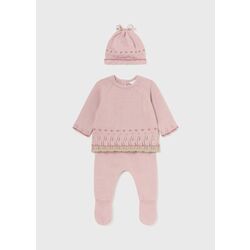 2502 CONJUNTO POLAINA TRICOT MAYORAL. ROPA PARA BEBES ,PREMAMA Y COLEGIAL - DE 0 5 AÑOS INVIERNO Conjuntos Punto RECIEN NACIDO