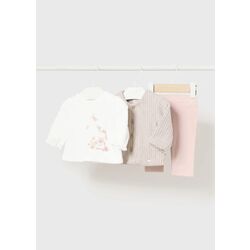 2702 CONJUNTO LEGGINGS 3 PIEZAS MAYORAL. ROPA PARA BEBES ,PREMAMA Y COLEGIAL - DE 0 5 AÑOS INVIERNO Chandal RECIEN NACIDO 0-1M