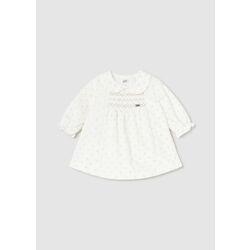 2804 VESTIDO TERCIOPELO MAYORAL. ROPA PARA BEBES ,PREMAMA Y COLEGIAL - DE 0 5 AÑOS INVIERNO NIÑA Vestidos RECIEN NACIDO 0-1M