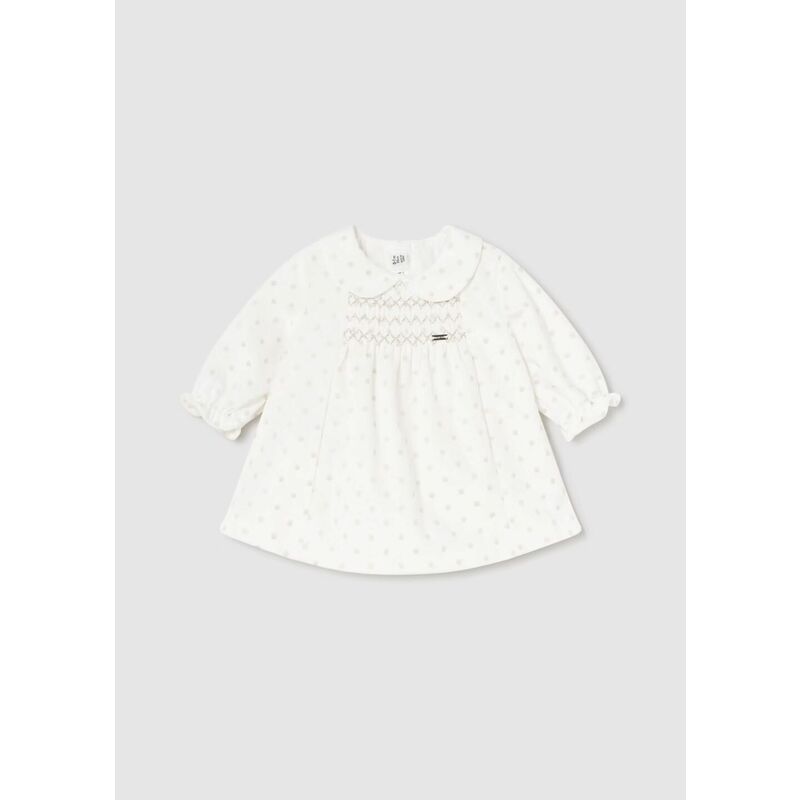 2804 VESTIDO TERCIOPELO MAYORAL. ROPA PARA BEBES ,PREMAMA Y COLEGIAL - DE 0 5 AÑOS INVIERNO NIÑA Vestidos RECIEN NACIDO 0-1M