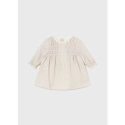 2882 VESTIDO NIDO DE ABEJA MAYORAL. ROPA PARA BEBES ,PREMAMA Y COLEGIAL - DE 0 5 AÑOS INVIERNO NIÑA Vestidos RECIEN NACIDO 0-1M