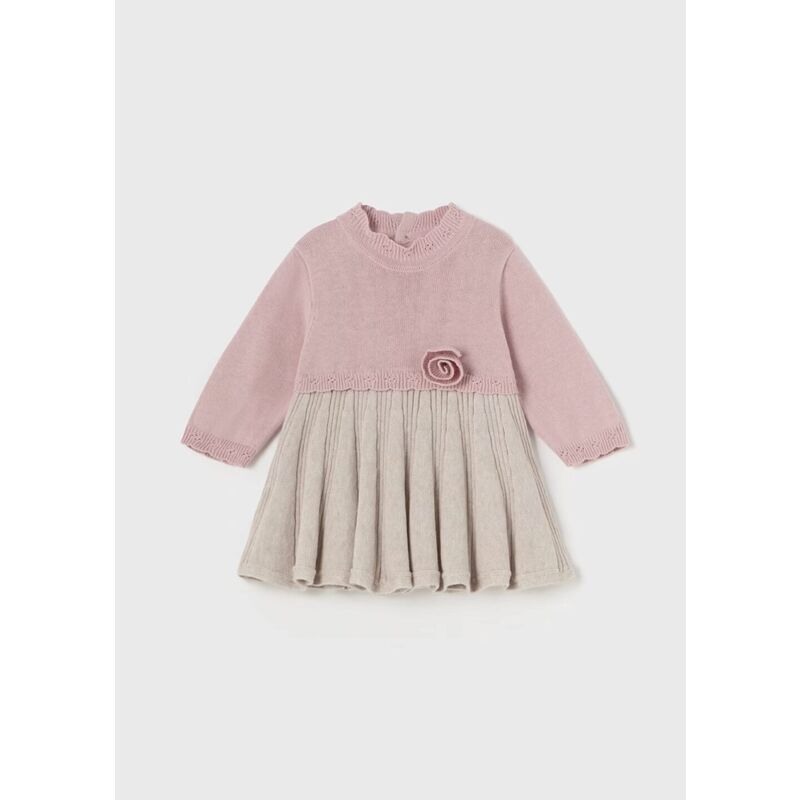 2889 VESTIDO TRICOT MAYORAL. ROPA PARA BEBES ,PREMAMA Y COLEGIAL - DE 0 5 AÑOS INVIERNO NIÑA Vestidos RECIEN NACIDO 0-1M 50CM .