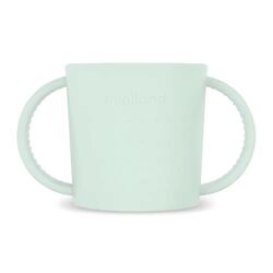 89603 Vaso de aprendizaje con asas mint Miniland. PUERICULTURA Y COMPLEMENTOS PARA BEBES - COMIDA VASOS TAZAS . Color 0. 