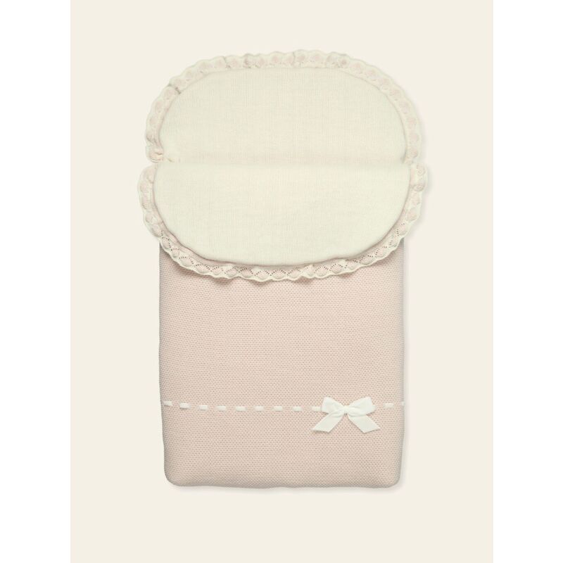Saco arrullo PUNTO forrado "COBIJAR" COD. SA38 MAC ILUSION. COCHECITOS-CARRICOCHES PARA BEBE SACOS Y TEXTILES DE SOBRE PUNTO