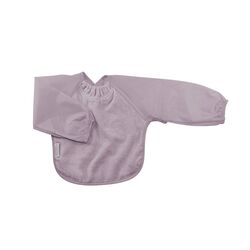 124088 Babero manga larga lavender silly. PUERICULTURA Y COMPLEMENTOS PARA BEBES - COMIDA BABEROS . Color LILA. 
