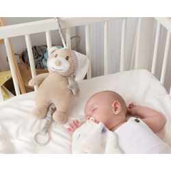 4023  MUSICAL CUNA 27 CM KIOKIDS. JUGUETES PARA BEBE - SONAJEROS PRIMEROS PELUCHES Y MUÑECOS . Color 0. 