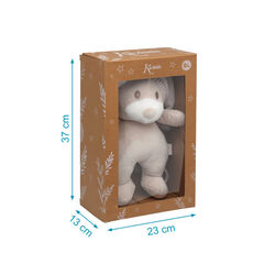 4023  MUSICAL CUNA 27 CM KIOKIDS. JUGUETES PARA BEBE - SONAJEROS PRIMEROS PELUCHES Y MUÑECOS . Color 0. 