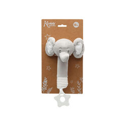 4044 ELEFANTE 25 CM SONAJERO KIOKIDS. JUGUETES PARA BEBE - PRIMEROS PELUCHES Y MUÑECOS . Color 0. 