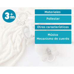 4049 MUSICAL CUNA 27 CM KIOKIDS. JUGUETES PARA BEBE - PRIMEROS PELUCHES Y MUÑECOS . Color 0. 