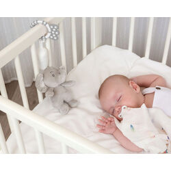 4205  ELEFANTE SONAJERO KIOKIDS. COCHECITOS-CARRICOCHES PARA BEBE SACOS Y TEXTILES CHALES MANTAS . Color GRIS . 
