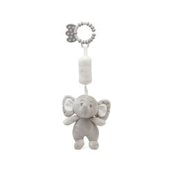 4205  ELEFANTE SONAJERO KIOKIDS. COCHECITOS-CARRICOCHES PARA BEBE SACOS Y TEXTILES CHALES MANTAS . Color GRIS . 
