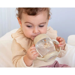 4261 TAZA APRENDIZAJE 270ML STEP 1 BEIGE KIOKIDS. PUERICULTURA Y COMPLEMENTOS PARA BEBES - COMIDA VASOS TAZAS . Color 0. 