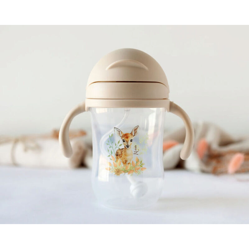 4262 TAZA APRENDIZAJE 300ML PP BEIGE KIOKIDS. PUERICULTURA Y COMPLEMENTOS PARA BEBES - COMIDA VASOS TAZAS . Color 0. 