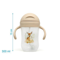 4262 TAZA APRENDIZAJE 300ML PP BEIGE KIOKIDS. PUERICULTURA Y COMPLEMENTOS PARA BEBES - COMIDA VASOS TAZAS . Color 0. 