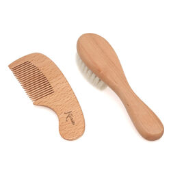 4390 SET PEINE MADERA KIOKIDS. PUERICULTURA Y COMPLEMENTOS PARA BEBES - BAÑO PERFUMERIA COSMETICA ACCESORIOS DE . Color 0. 