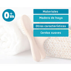 4390 SET PEINE MADERA KIOKIDS. PUERICULTURA Y COMPLEMENTOS PARA BEBES - BAÑO PERFUMERIA COSMETICA ACCESORIOS DE . Color 0. 