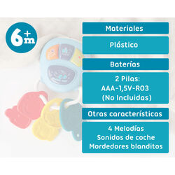 4422 MUSICALES 21X12 CM ELÉCTRICO KIOKIDS. JUGUETES PARA BEBE - INSTRUMENTOS MUSICALES PRIMEROS . Color 0. 