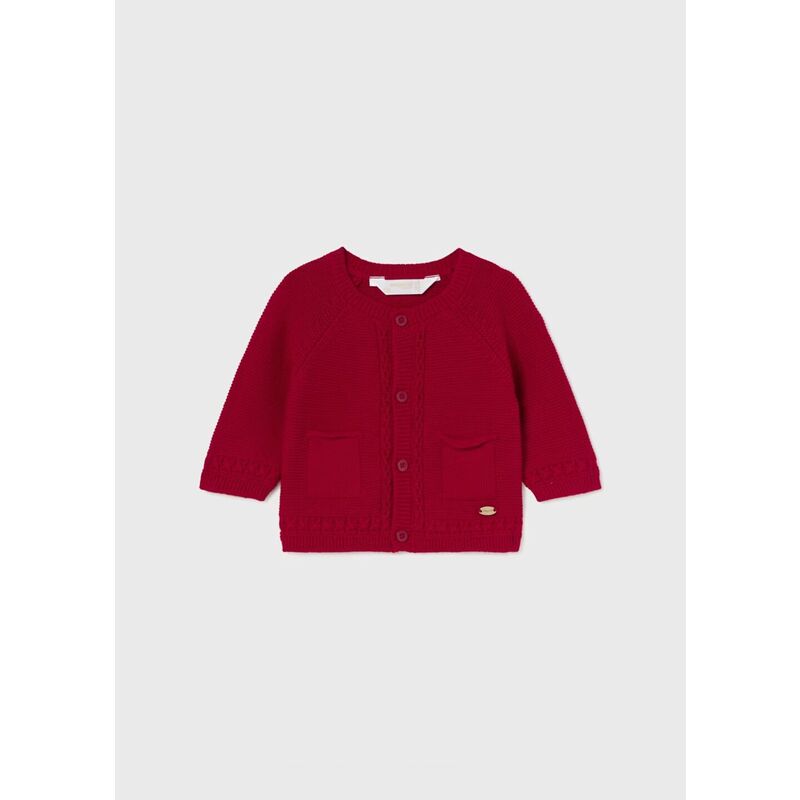 2302 CARDIGAN CUELLO REDONDO MAYORAL. ROPA PARA BEBES ,PREMAMA Y COLEGIAL - DE 0 5 AÑOS INVIERNO Chaquetas RECIEN NACIDO 0-1M