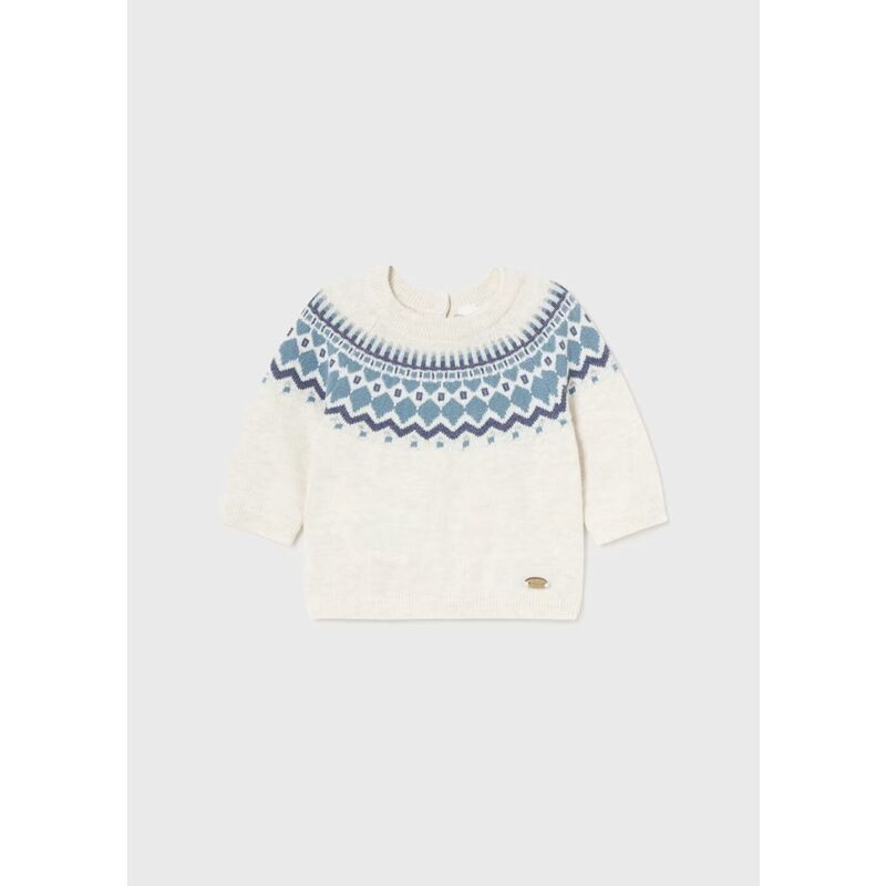 2306 JERSEY JACQUARD MAYORAL. ROPA PARA BEBES ,PREMAMA Y COLEGIAL - DE 0 5 AÑOS INVIERNO Chaquetas RECIEN NACIDO 0-1M 50CM .