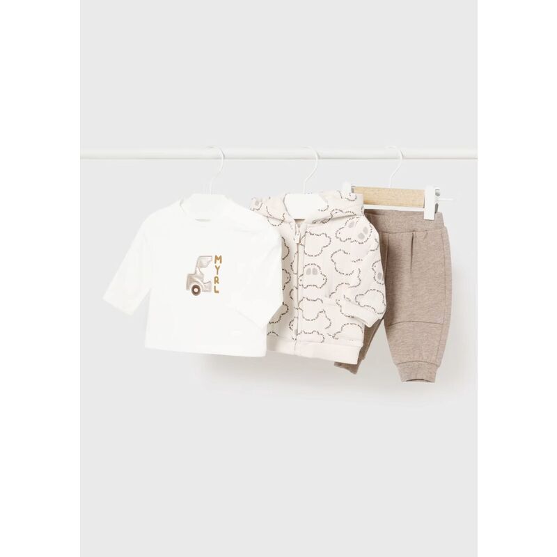 2628 CHANDAL 3 PIEZAS CON CAMISETA MAYORAL. ROPA PARA BEBES ,PREMAMA Y COLEGIAL - DE 0 5 AÑOS INVIERNO Chandal RECIEN NACIDO