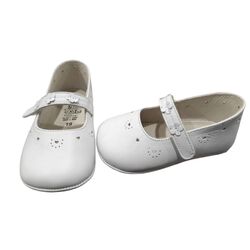 PEUCA 2431 MERDEDITAS NAPA BLANCO LEON SHOES. ZAPATOS PARA BEBE - CALZADO Peuca de Niña verano ,Sandalias OUTLET . CALZADO 19. 