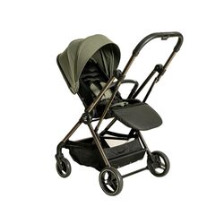 Silla de paseo reversible Eolia Niu. COCHECITOS-CARRICOCHES PARA BEBE SILLAS DE PASEO . Color OLIVE. 